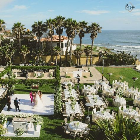 Table Set Ups, Rosarito Mexico, Mexico Wedding Venue, Elegant Wedding Themes, White Weddings Reception, Oceanfront Wedding, Table Layout, Thailand Wedding, Traditional Wedding Decor