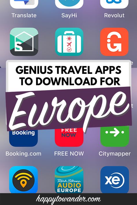 The BEST Travel Apps for Europe 2020: Must-Download Apps for Europe Travel! Plane Hacks, Best Travel Apps, Travel Apps, Trip To Europe, Europe Itineraries, International Travel Tips, Travel Tech, Voyage Europe, Europe Trip