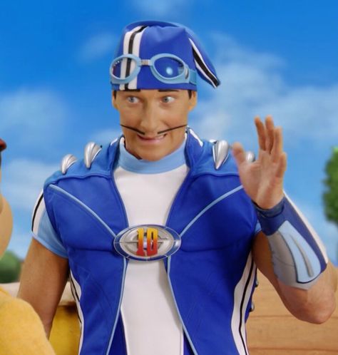 Magnus Scheving Lazy Town, Sporticus Lazy Town, Lazy Town Sportacus, Magnus Scheving, Lazy Town Memes, Morning Sister, Childhood Crushes, Good Morning Sister, Lazy Town