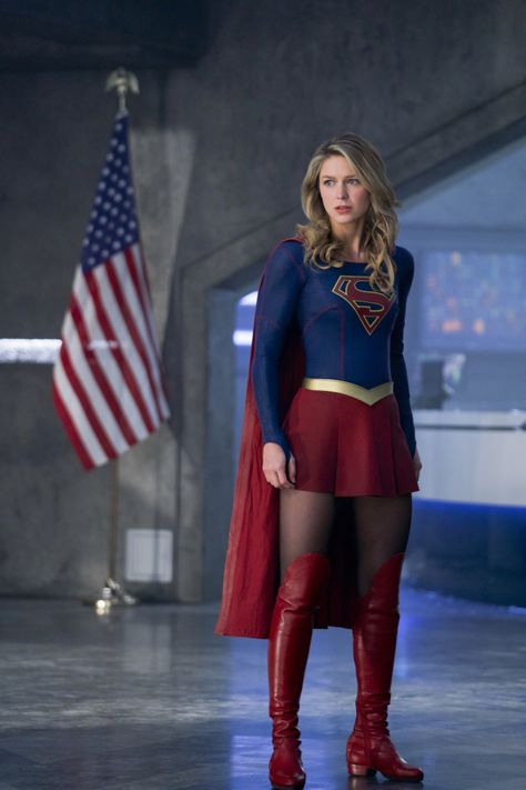 SUPERGIRL: Erica Durance Suits Up In New Photos From Season 3, Episode 22: "Make It Reign" Supergirl Cw, Melissa Benoit, Mellisa Benoist, Melissa Benoist Supergirl, Steel Superman, Supergirl Melissa Benoist, Superman Supergirl, Melissa Supergirl, Supergirl Cosplay