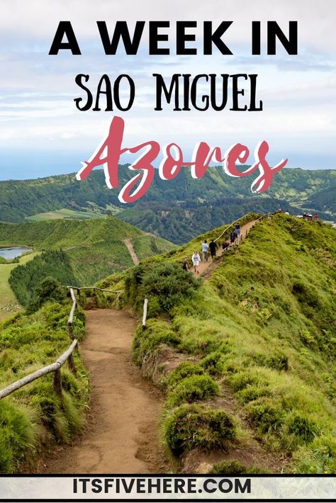 Searching for that perfect Azores itinerary? This is the perfect guide for how to spend a week in Sao Miguel, Azores. #SaoMiguel #Azores #VisitAzores #AzoresItinerary San Miguel Azores, Azores Itinerary, Best Places In Portugal, Azores Portugal, Places In Portugal, São Miguel Island, Portugal Travel Guide, The Azores, European Destinations