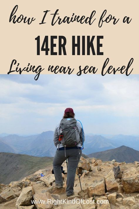 Hiking A 14er, Hiking Grand Canyon, Backpacking Training, Colorado 14ers, Grand Canyon Hiking, Mt Whitney, Beginner Hiking, Hiking Fitness, Explore Colorado