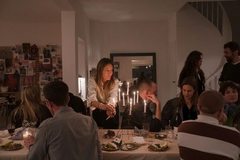 How to Host a Cozy, Candlelit Dinner Party Like a Danish Designer - The New York Times Family Style Dinner, Pottery Store, Third Anniversary, Candlelit Dinner, T Magazine, Seating Cards, Lavender Bags, New Girlfriend, Taper Candles