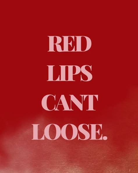 Red Lips Quote Instagram, Red Lips Caption, Red Lips Captions For Instagram, Red Lip Quotes, Aesthetic Quotes Islam, Red Lips Aesthetic, 70s Collage, Cherry Quotes, Homescreen Wallpaper Aesthetic