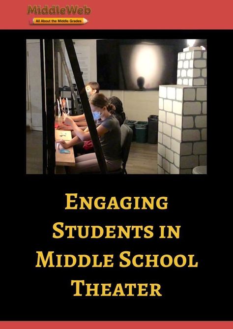 Drama Middle School, Theater Teacher, Middle School Drama, Shadow Puppetry, Theatre Games, Teaching Theatre, School Drama, Speech And Debate, Cult Of Pedagogy