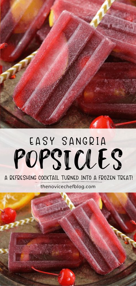 Boozy Treats, Boozy Popsicles, Popsicles Recipe, Popsicle Party, Board Party, Homemade Popsicles, Popsicle Recipes, Sangria Recipes, Sweet Summertime