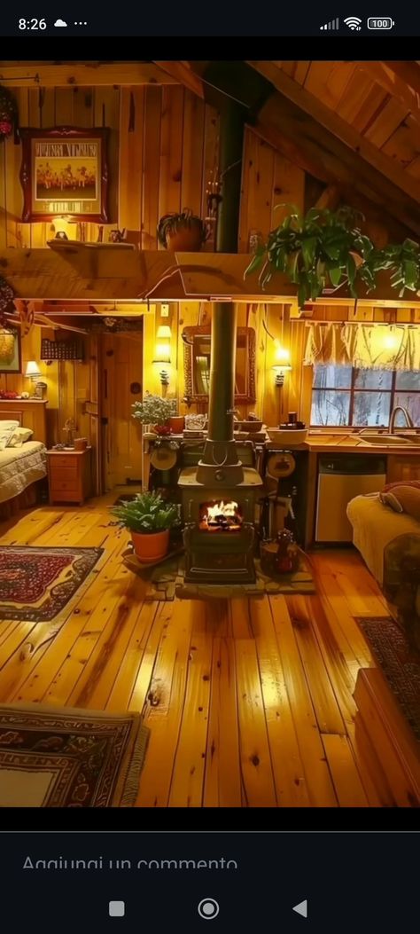 Cozy cabin 60s Cabin, Old Cabin Interior, Cabin Interiors Rustic, Cozy Cabin Bedrooms, Swamp Shack, Cozy Cabin Interior, Cozy Cabin Aesthetic, Cabin Inside, Vermont Cabin