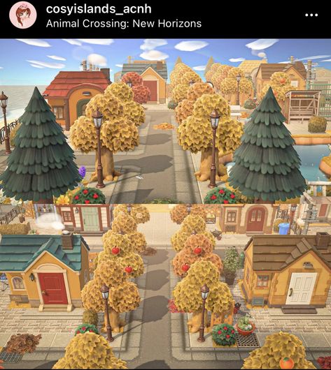 Diagonal Neighborhood Acnh, Acnh Multi Level Neighborhood, Acnh Villagers Homes Layout City, Towncore Animal Crossing, Acnh Canal Neighborhood, Acnh Central Park Ideas, Acnh Town Ideas, Animal Crossing Town Square Ideas, Neighborhood Animal Crossing