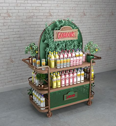 Market Shelf, Mobil Bar, Botanical Display, Retail Design Display, Craft Booth Displays, Retail Inspiration, Pos Display, Pop Display, Exhibition Display