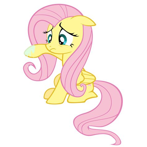 Grossed out Fluttershy by Peachspices Smile Virus My Little Pony, Fluttershy Core, Mlp Horror, Mlp Infection, Mlp Stickers, Flutter Shy, Bee Icon, Mlp Bases, Pony Pictures