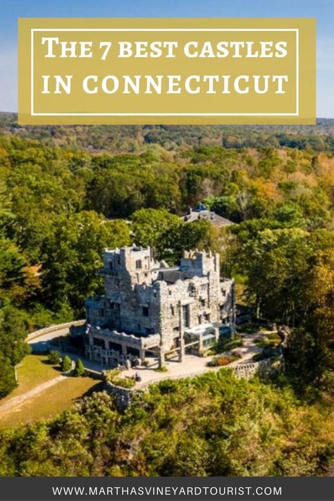 Looking for the castles in the USA? On your trip to Connecticut, check out these beautiful castles to add to your Connecticut bucket list things to do. Connecticut Bucket List, Massachusetts Vacation, Rhode Island Mansions, East Coast Vacation, Us Beach Vacations, Vineyard Vacation, Luxury Family Travel, England Travel Guide, England Beaches