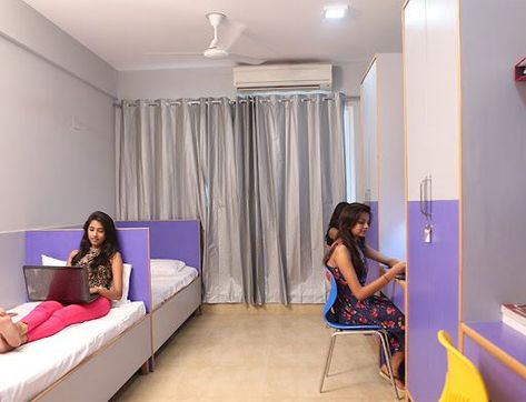 modern girls’ hostel in greater noida, girls’ hostel in greater noida, best girls’ hostel, best girls’ hostel near pari chawk, best girls’ pg, hostel for girl in greater noida, Girls Hostel, Hostels Design, School Building Design, Amity University, Hostel Room, Bunk Beds Built In, First Year Of College, Hygienic Food, Cute Bedroom Decor