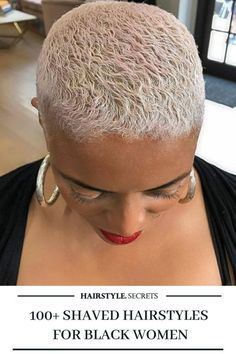 Low Blonde Haircut Black Women, Short Sassy Hair Black Women Natural, Black Women Shaved Hairstyles, Short Shaved Hairstyles For Black Women, Black Women Fade Haircut, Taper Fade Haircut Women, Low Fade Haircut Women, Braids With Shaved Sides Black Women, Super Short Pixie For Black Women