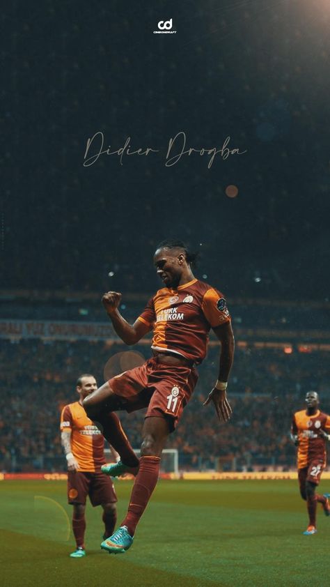 Didier Drogba, Premier Lig, Memphis Depay, Football Icon, Graffiti Art, Football Club, Ronaldo, Cd, Soccer