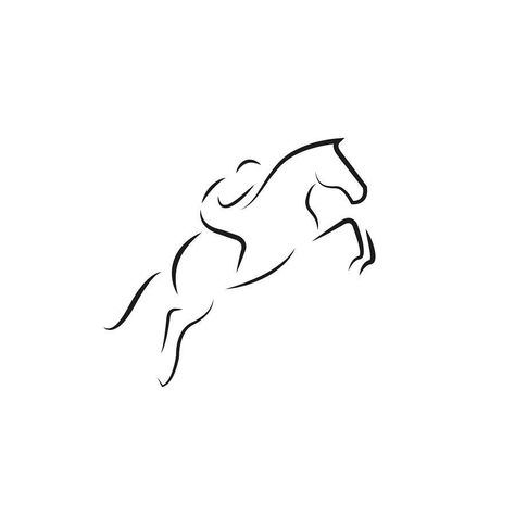 ZORM | Rick van Houten 🔵 on Instagram: “Horse Rider 🏇 . Line logo concept (Trying some new things) . . . . . . . ____________ #horse #horserider #horselogo #horseicon #paard…” Racehorse Tattoo, Minimal Horse Tattoo, Race Horse Tattoo, Horse Logo Design Ideas, Holloween Cake, Rider Logo, Horse Clip Art, Racing Tattoos, Lion Tattoos