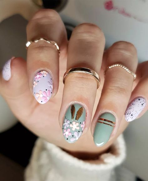 easter nails, spring nails, easter nails designs, easter nail art, easter nail designs, easter egg nails, pastel nails, french easter nails Pastel Easter Nails French, Subtle Easter Nails, Elegant Easter Nails, Easter Egg Nail Art, Pastel Easter Nails, Easter Nails Ideas, Easter Egg Nails, Easter Manicure, Cute Easter Nails