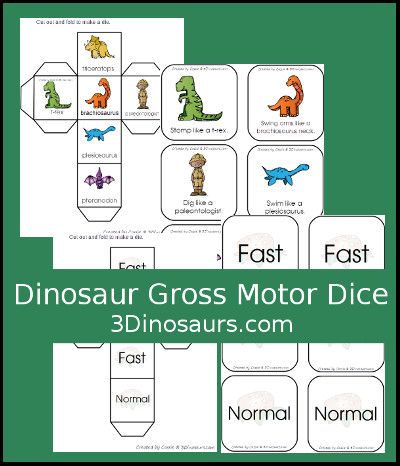 Dinosaur Small Group Activities Preschool, Dinosaur Movement Cards, Dinosaur Gross Motor, Nature Based Classroom, Dinosaur Stomp, Preschool Building, Dinosaur Names, Dinosaur Lesson, Dinosaur Roar