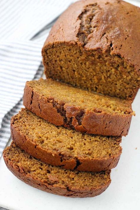 Chai Spiced Pumpkin Bread - Bowl of Delicious Pumpkin Walnut Bread, Gluten Free Pumpkin Bread Recipe, Spiced Pumpkin Bread, Gluten Free Pumpkin Bread, Pumpkin Banana Bread, Pumpkin Bread Easy, Moist Pumpkin Bread, Walnut Bread, Pumpkin Chai