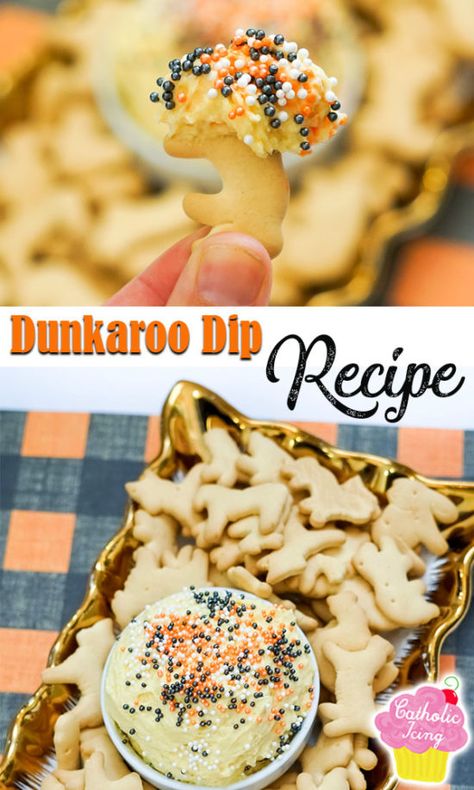 Dip For Animal Crackers Cool Whip, Recipes With Animal Crackers, Dip For Animal Crackers, Animal Cookie Dip, Animal Cracker Dip, Dunkaroo Dip Recipe, Animal Crackers Recipe, Cake Dip Recipe, Dunkaroo Dip