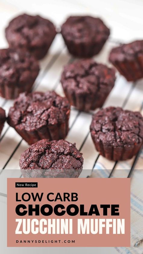 Indulge in the rich and chocolaty goodness of our Low Carb Chocolate Zucchini Muffin recipe. These moist and decadent muffins are made with wholesome ingredients and packed with hidden zucchini. With low carbs and incredible flavor, they're a guilt-free treat for any time of the day. Satisfy your sweet tooth without compromising your diet! #lowcarbrecipes #chocolatezucchinimuffins #healthydesserts #guiltfreetreats #zucchinirecipes Keto Zucchini Muffins, Zucchini Muffin Recipe, Zucchini Muffin, 500 Calories Recipes, Zucchini Muffin Recipes, Chocolate Zucchini Muffins, Boiled Egg Diet Plan, Best Low Carb Recipes, Boiled Egg Diet