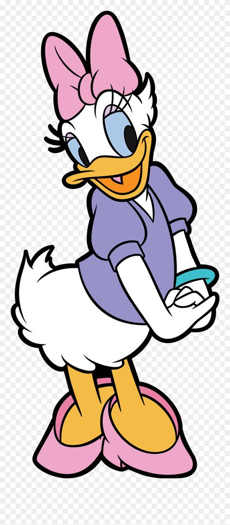 Daisy Duck Images, Daisy Duck Clipart, Mickey Mouse Cartoon Characters, Christmas Cartoon Drawings Disney Characters, Mickey Mouse Characters Drawings, Disney Drawings Ideas Cartoon Characters, Daisy Duck Painting, Cute Cartoon Characters Drawings, Cartoon Images For Drawing