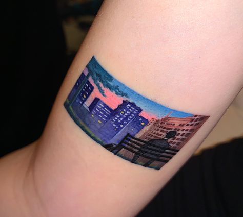 500 Days Of Summer Tattoo, Color Twist, Summer Tattoo, 500 Days Of Summer, 500 Days, R Tattoo, Professional Tattoo, Tattoos Ideas, Tiny Tattoos