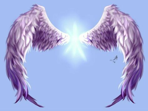 Angel Wings Wallpaper, Purple Angel Wings, Wings Sketch, Angel Wings Drawing, Purple Angel, Angel Wings Art, Wings Wallpaper, Wings Drawing, Angel Wings Tattoo