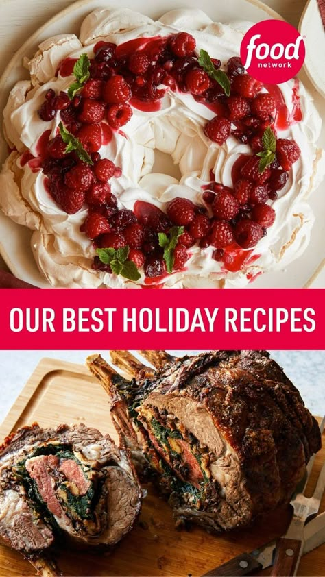 Christmas Dinner Recipes Easy, Rib Dinner, Holidays With Friends, Prime Rib Dinner, Traditional Holiday Recipes, Christmas Dinner Recipes, Christmas Dinner Menu, Christmas Desserts Easy, Best Christmas Recipes