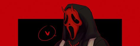 Just_A_Ghost Instagram Ghostface Banner Discord, Ghost Face Banner, Ghostface Pfps, Ghostface Banner, Horror Banner, 2003 Aesthetic, Ghostface Scream, Ghost Face, Ghost Faces