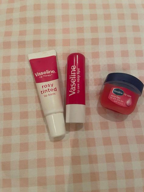 Vasline Aesthetic Pic, Vaseline Lip Balm Aesthetic, Rosy Vaseline, Aesthetic Vaseline, Vaseline Chapstick, Lipbalm Vaseline, Skincare Vaseline, Vaseline Aesthetic, Pink Vaseline