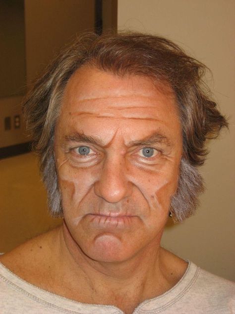 Old Age Stage Makeup, Scrooge Makeup, 1800 Makeup, Aging Reference, Ageing Makeup, Old Man Makeup, Mens Makeup, Theater Makeup, Age Makeup