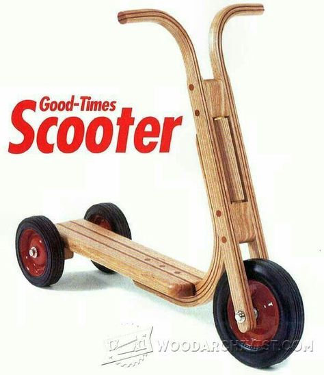 Wooden Scooter, Wooden Toy Plans, Wooden Balance Bike, Wood Bike, Wooden Toys Design, Wooden Bike, Wooden Toys Plans, Wood Games, Wooden Games