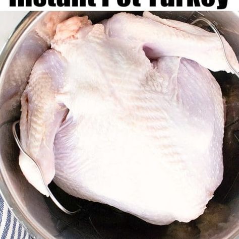 Pressure Cooker Turkey - The Typical Mom Easy Turkey Brine, Pressure Cooker Turkey, Instant Pot Turkey, Turkey Brine Recipes, Best Instant Pot Recipes, Brine Recipe, Turkey Breast Recipe, Whole Turkey, Turkey Recipes Thanksgiving