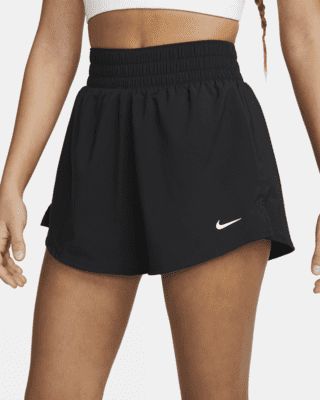 These shorts are the ones that are down for everything you do—from long walks to HIIT to running errands. Their silky-smooth, ultrasoft woven fabric is balanced with sweat-wicking tech so you have ultimate comfort while feeling dry as you work out. The snug inner layer helps prevent chaffing so you can push yourself with uncompromising coverage. Shown: Black Style: DX6016-010 Nike Shorts Outfits Women, Nike Pro Shorts Outfit Summer, Nike Shorts Outfits, Nike Pro Shorts Outfit, Nike Aeroswift Shorts, Cute Nike Shorts, Black Sweat Shorts, Nike Sweat Shorts, Nike Shorts Women