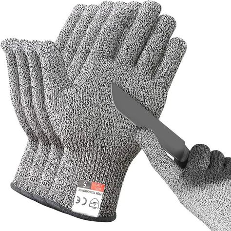 👉 Comment "Shop" order this item 👈 Anti Cut Safety Gloves High-strength Industry Kitchen Gardening Anti-Scratch Cut Proof HPPE Level 5 Glass Multi-Purpose Gloves 👇 SPECIFICATIONSBrand Name: NoneOrigin: Mainland ChinaCertification: CEModel Number: AF221025Color: GaryMaterial: HPPE nylon spandex Features: ①This cut-resistant gloves are made of a new type of super-strong fiber material HPPE, which has a smooth and soft appearance, fits the surface of the human body, is comfortable to wear, and... Tactile Sensitivity, Fishing Gloves, Cut Resistant Gloves, Safety Gloves, Level 5, Workplace Safety, Sharp Objects, Protective Gloves, Grade 5