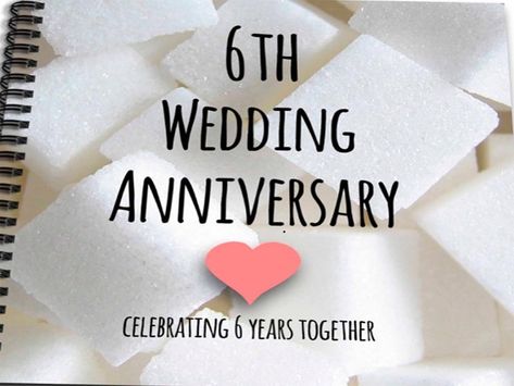 sixth wedding anniversary giftgift 6 Year Wedding Anniversary, Anniversary Wishes For Friends, 3rd Year Anniversary Gifts, Traditional Anniversary Gifts, Marriage Anniversary Gifts, 5th Wedding Anniversary Gift, 6th Wedding Anniversary, 6th Anniversary Gifts, Wedding Anniversary Photos