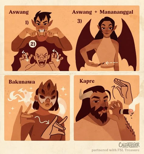 Philippine Mythological Creatures, Filipino Mythology Mythical Creatures, Ethnicities Chart, Filipino Mythological Creatures, Filipino Superstitious Beliefs, Baro't Saya Drawing, Filipino Culture Drawing, Culture Drawing Ideas, Aswang Art