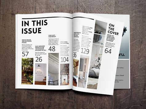 Magazine Cover & Table of Contents on Behance                                                                                                                                                                                 More Table Of Content Design, Table Of Contents Magazine, Contents Page Design, Table Of Contents Design, Table Of Content, Newsletter Layout, Magazine Layout Inspiration, Contents Layout, 잡지 레이아웃