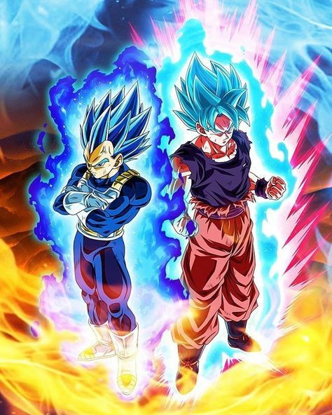 Ssj Blue Goku, Goku Super Saiyan Blue, Image Dbz, Goku Y Vegeta, Dragon Ball Tattoo, Dragon Ball Wallpaper Iphone, Goku Wallpaper, Dragon Ball Painting, Dragon Ball Super Wallpapers