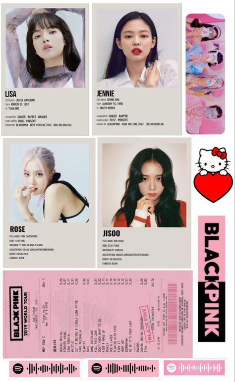 Kpop Cards, Wallpers Pink, Stickers Kpop, Paper Doll House, Printable Pictures, Park Chaeyoung, Journal Printables, Forever Young, Pretty Songs