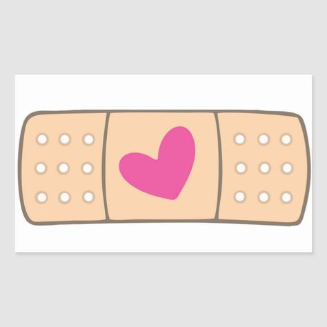 Heart-shaped Band-Aids stickers for cute first . #Plant_Instagram #Med_Kit #Cartoons_Band #Pharmacy_Decor Plant Instagram, Med Kit, Custom Hard Hats, Custom Car Stickers, Pharmacy Decor, Plant Stickers, Nursing School Motivation, Heart Clip Art, Creative Planner