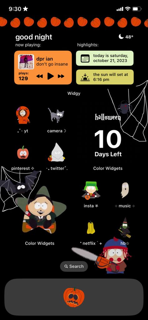 south park halloween layout Halloween South Park, South Park Halloween, Halloween Layout, Music Coloring, Day Left, Halloween Wallpaper, South Park, Layout, Screen