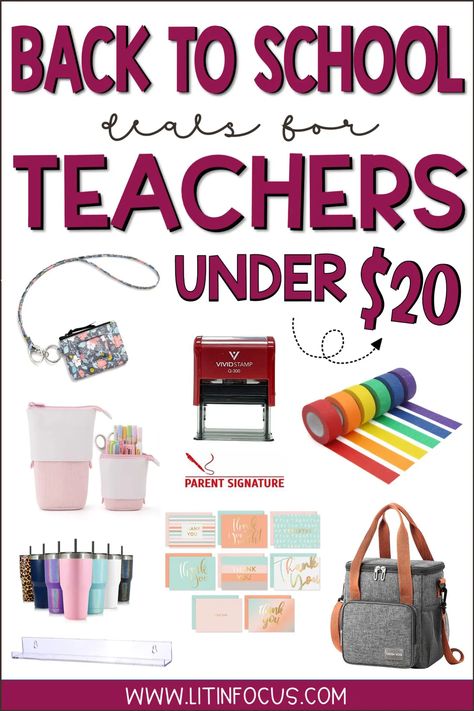 Teacher Must Haves Amazon, Amazon Teacher Must Haves, Substitute Teacher Tips, Classroom Organization Elementary, School Supplies For Teachers, Teacher Must Haves, New Teacher Gifts, Classroom Routines, Organization And Management