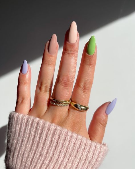 Multiple Color Nails, Color Nails Summer, I Cup, My Cup Of Tea, Cup Of Tea, Multiple Color, Spring Collection, Summer Nails, The Cutest