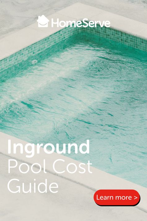 Curious about the price behind installing an inground pool? Dive into our inground pool cost guide to keep you informed of everything that goes into putting in a pool. This guide covers inground pool cost breakdown by pool size, material, and labor. Just don’t forget to invite us to the pool party when your new pool is complete! 😆 #ingroundpool #ingroundpoolcosts #poolcosts #DIY #doityourself #homeimprovement #DIYhomeimprovement #howto #homemaintenance Inground Pool Cost, Summer At Home, Pool Cost, Pool Sizes, Inground Pool, Inground Pools, In Ground Pools, Diy Home Improvement, Home Maintenance