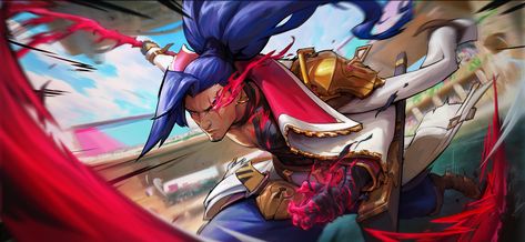 ArtStation - Soul fighter Yasuo, Envar studio Soul Fighter, Yasuo League, Xin Zhao, Wild Rift, League Of Legends Game, Desktop Wallpaper Design, League Of Legends Characters, Portfolio Ideas, Lol League Of Legends