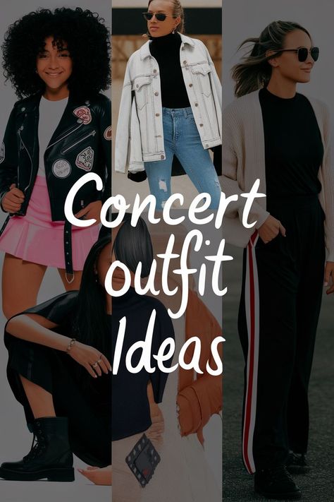 27+ Going to Concert Outfit Ideas You Need to See Electric Concert Outfit, Concert Instagram Post Ideas, Simple Concert Outfit Casual, Tiesto Concert Outfit, Casual Concert Outfit Ideas, Casual Concert Outfits Winter, Justin Timberlake Concert Outfit 2024, Stylish Concert Outfits, What To Wear To A Concert At Night