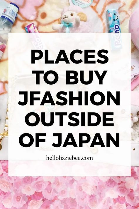 Where to Buy Jfashion Outside of Japan - Hello Lizzie Bee Sailor Moon Nails, Agejo Gyaru, Gyaru Makeup, Gyaru Fashion, Pastel Fashion, Liz Lisa, Rocker Style, Kawaii Stationery, Alt Fashion