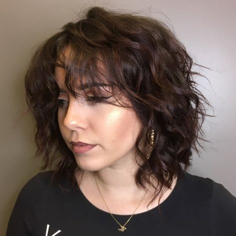 Medium Shag Hairstyles, Layered Thick Hair, Medium Shag, Medium Shag Haircuts, Thick Hair Styles Medium, Thick Wavy Hair, Hair Adviser, Shag Haircuts, Natural Wavy Hair