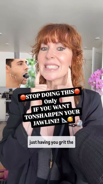 Your Age Better Guide 🔥😍 on Instagram: "📐🥰If you want a sharper jawline and lifted jowls – first, comment RESHAPE📐 if you haven’t yet grabbed my FREE face lifting workout – I’ll send it to your messages here💌

Then, stop only doing those intensive jaw chewy exercises😬 overdoing these exercises can not only damage your teeth, but also create extreme tension in  your already tight jaw and cause TMJ pain and headaches. 🥵

You need a holistic approach which is going to work on the other areas of your jawline - as well as release tension in the jaw (masseter) muscles - and get you seeing results much faster ♥️

Comment RESHAPE to get a session that will help - and  keep it forever - for free 🙌🏻💃🏼

#Women #jowls #nonsurgicalfacelift #faceworkout #skin #viral #facehiit #aging #sagging Sharp Jawline Women, How To Get A Sharp Jawline Women, Jawline Women, Get A Sharp Jawline, Sharper Jawline, Jawline Exercise, Non Surgical Facelift, Lifting Workouts, Release Tension